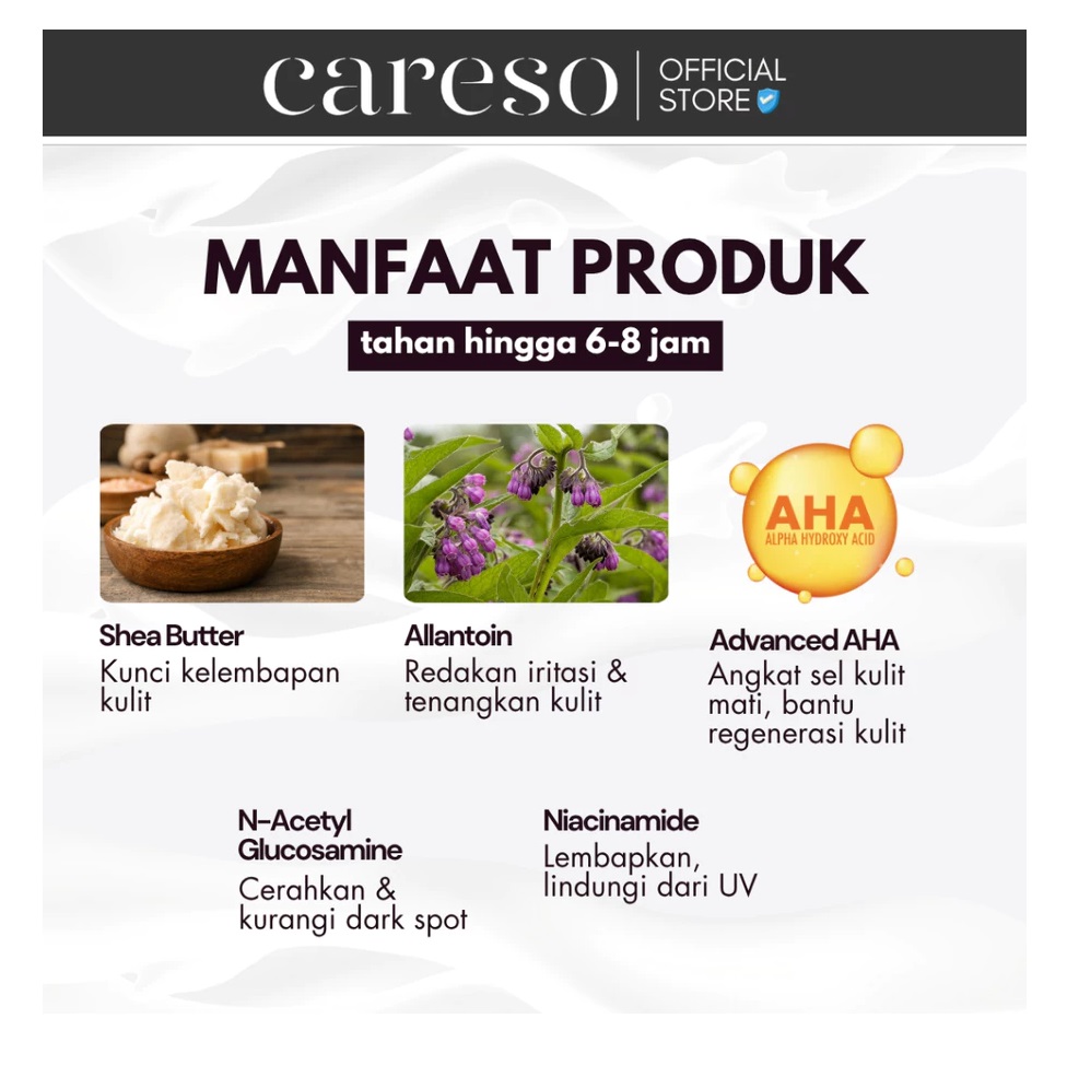 Elina Prima Sejahtera CARESO French Vanilla Body Lotion