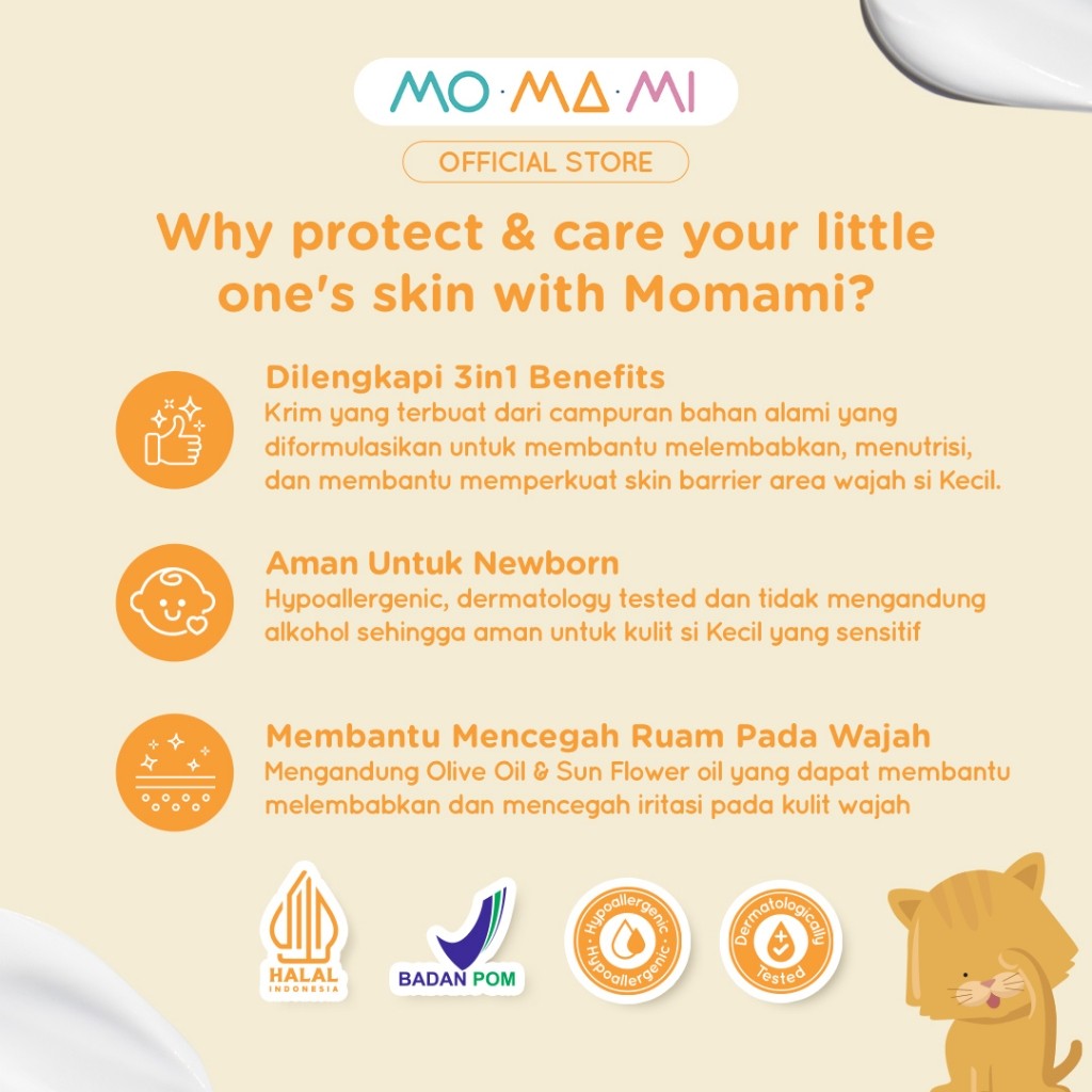 Kanmo Multi Gemilang Momami Cutie Facial Cream 