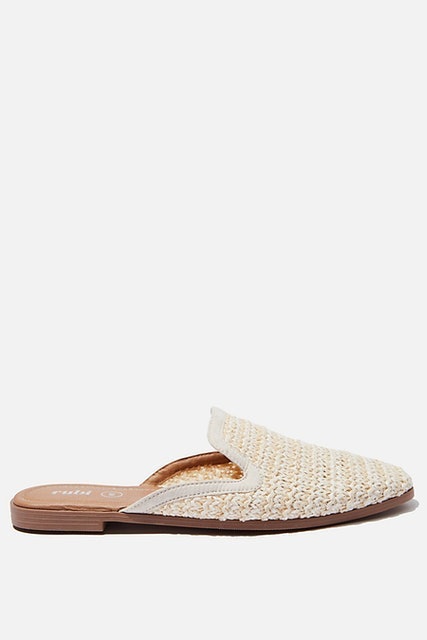 Cotton On Rubi Shade Raffia Mule