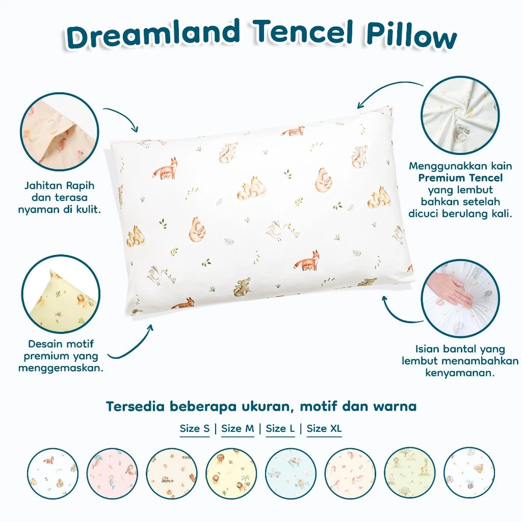  Nice Kids Dreamland Tencel Pillow
