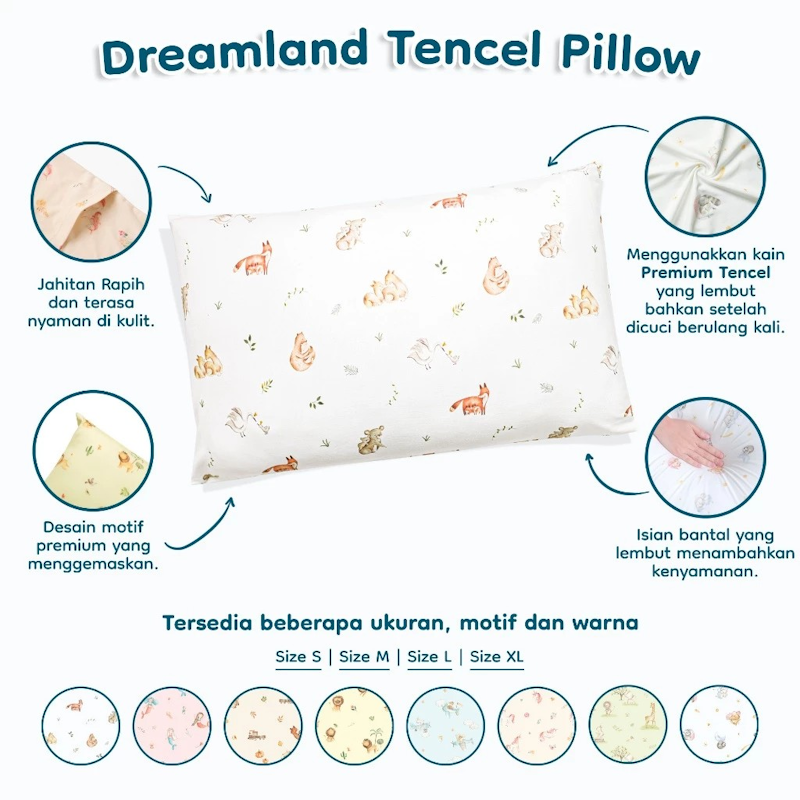 Nice Kids Dreamland Tencel Pillow 2