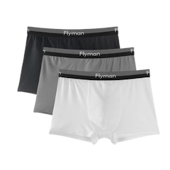 Flyman Nathalie Celana Dalam Boxer Ice Silk Mesh Pria