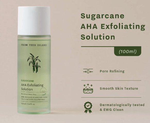 From This Island Sugarcane AHA Exfoliating Solution