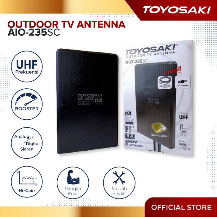 Toyosaki Toyosaki Outdoor TV Antenna AIO-235SC