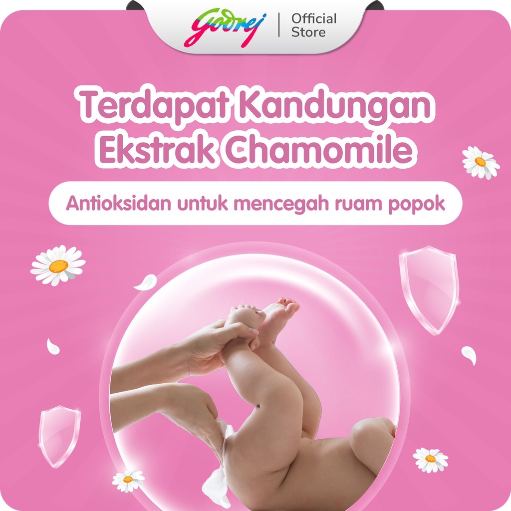 Mitu Baby Ganti Popok Sweet Rose 50 Lembar