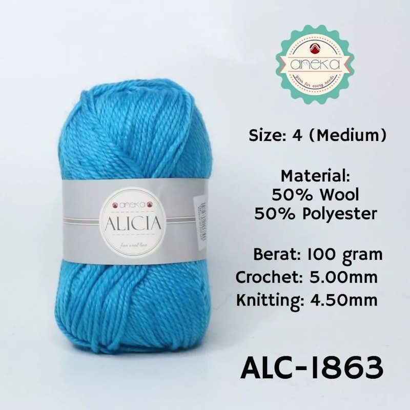 Alicia Benang Rajut Wool 2
