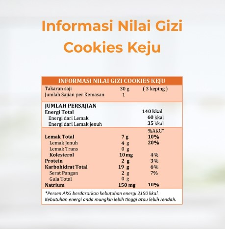Nutrifood WRP Cookies Keju Edam