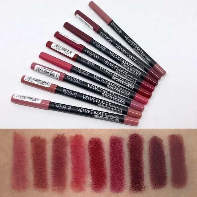 Velvet Matt Lip Pencil Colour & Contour 4