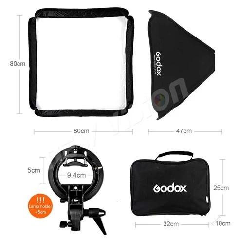 GODOX Photo Equipment GODOX Godox Softbox Flash Diffuser Tipe S 60x60 cm