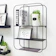 Informa LIBBY WALLSHELF 3 TIER BLACK 1