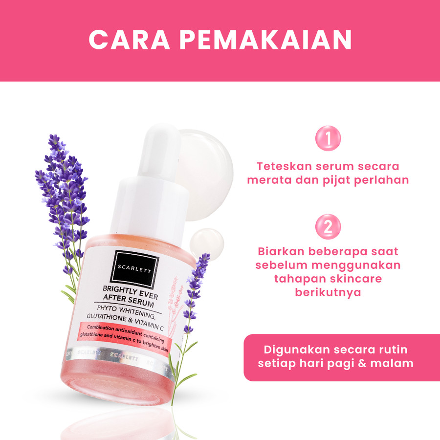 Opto Lingkar Sejahtera Scarlett Whitening Whitening Brightly Ever After Serum