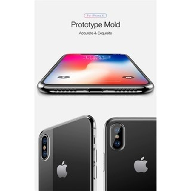 CAFELE Clear Soft Case Transparent Silicone Crystal