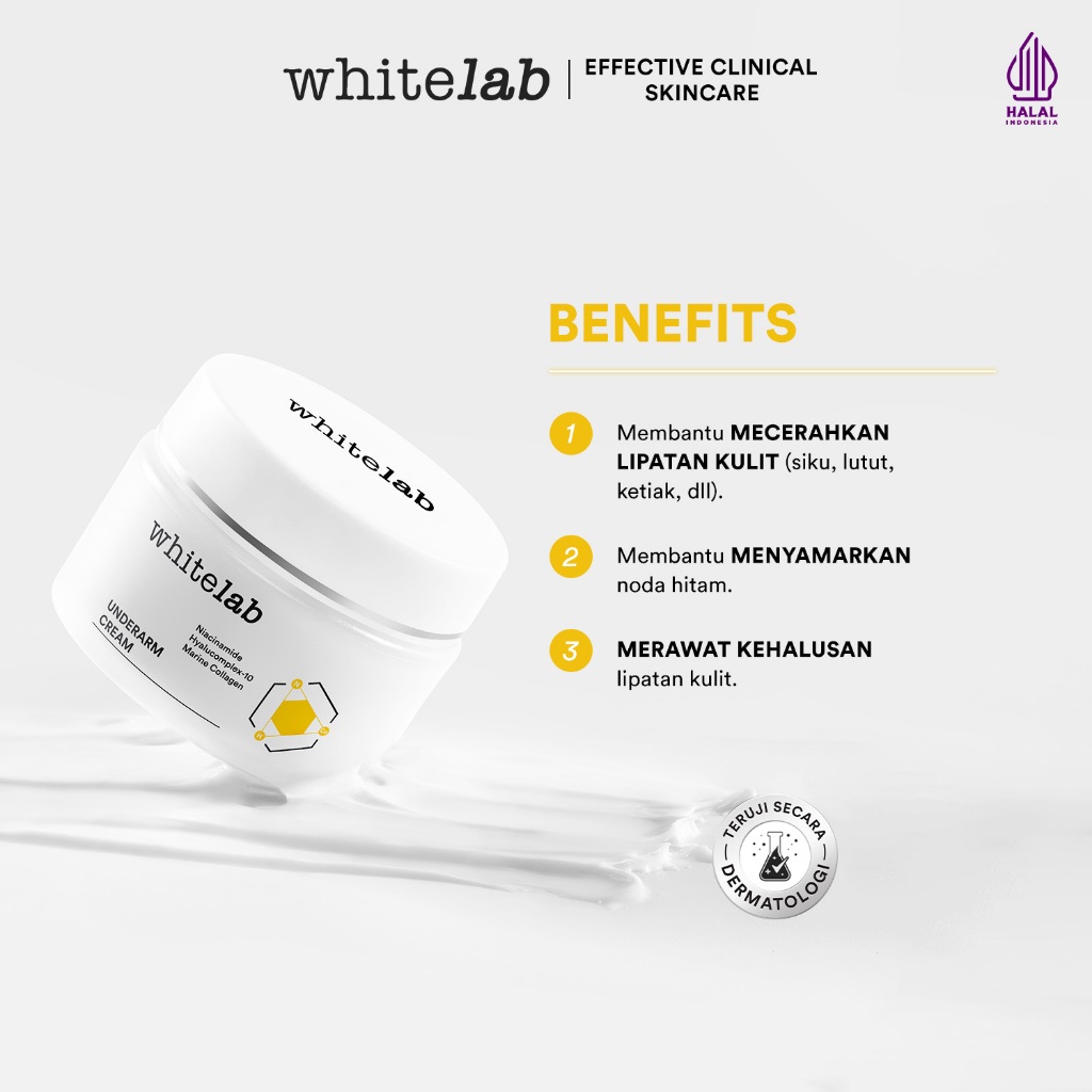 Natura Deca Kosmetika Whitelab Underam Cream