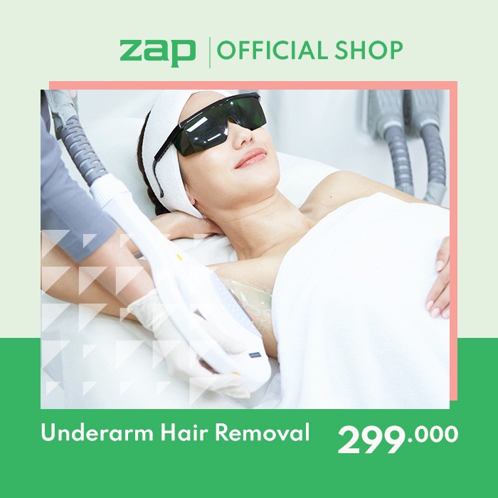 ZAP Clinic Voucher Underarm Hair Removal