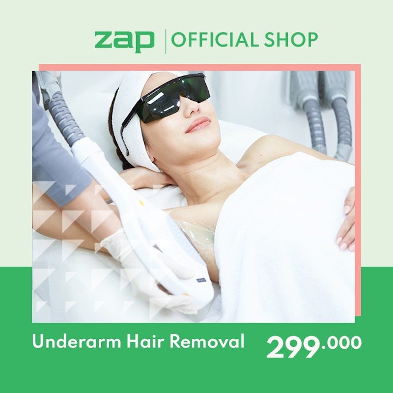 ZAP Clinic Voucher Underarm Hair Removal 1