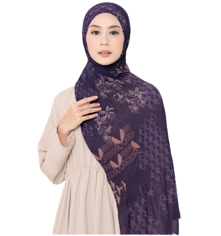 Bea Jam Pashmina Plisket - Jelita Indonesia - Edisi Palembang 1