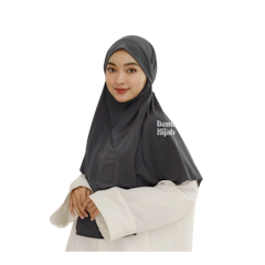 Demar Hijab Aisha French Khimar Syari Instan