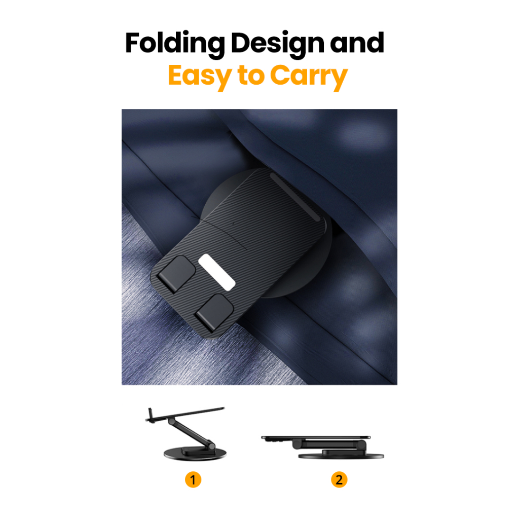 UNEED Desktop Stand Phone Holder 360 Rotation