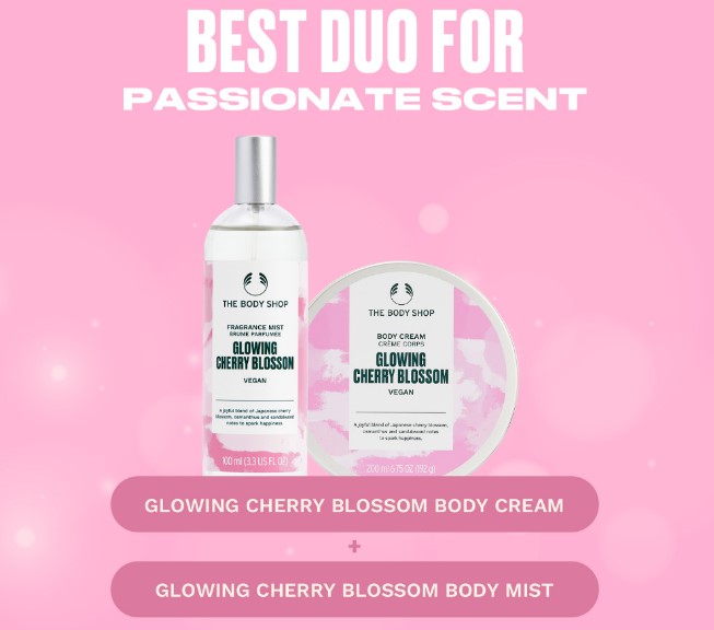 Glowing Cherry Blossom Fragrance Mist  5