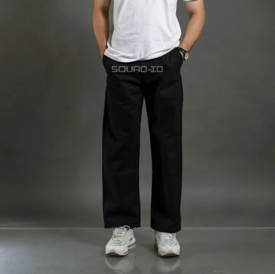 Aneka Pakaian Pria SQ SQUAD ID Celana Chinos Standar Straight Fit