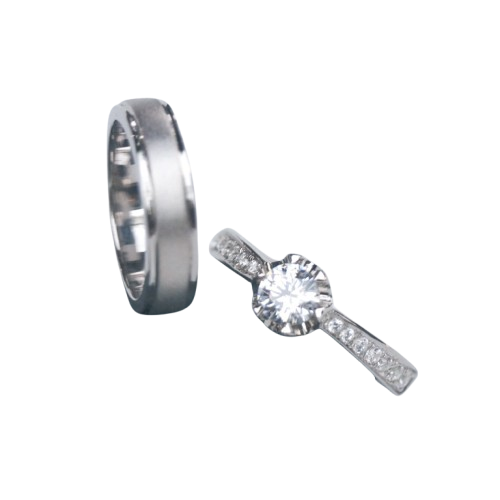 Storia Jewelry Cincin Kawin Couple Perak Sterling Silver 925  ｜ 79