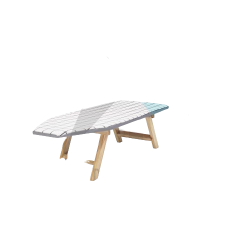 Meja Setrika Gosokan Lesehan Kayu