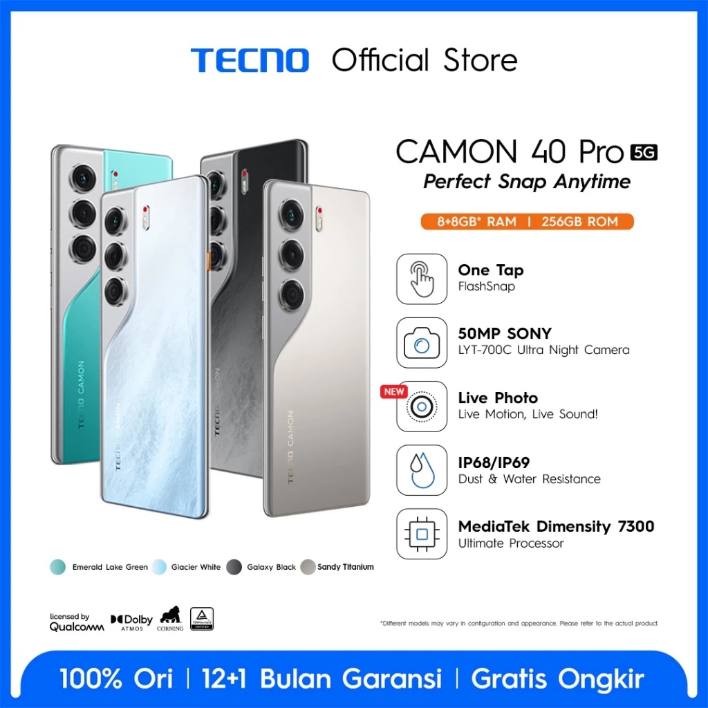 Transsion Holdings TECNO CAMON 40 Pro 5G