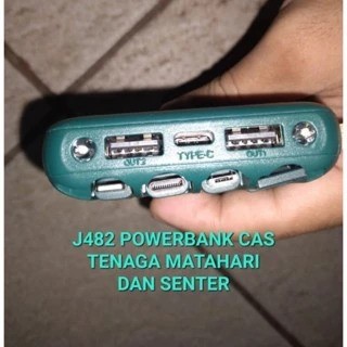  J482 Solar Powerbank 