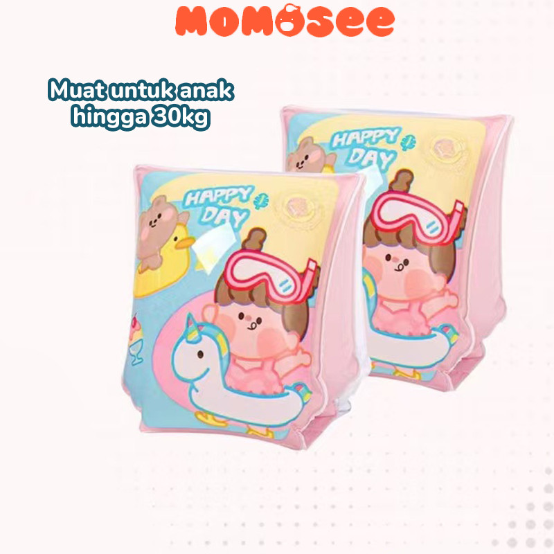 Momosee Momosee Pelampung Renang Anak Paus  WJ21