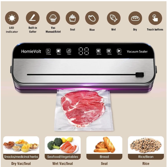  Homievolt Vacuum Sealer HF-9011