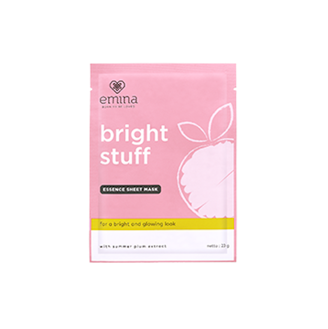 Emina ｜ Bright Stuff Essence Sheet Mask