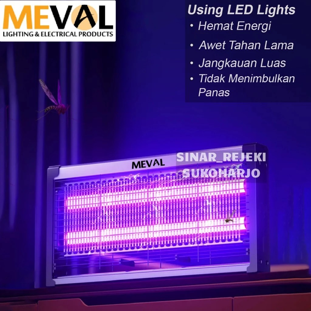 MEVAL MEVAL Insect Killer Lampu UV 2 Watt  MI1-02L