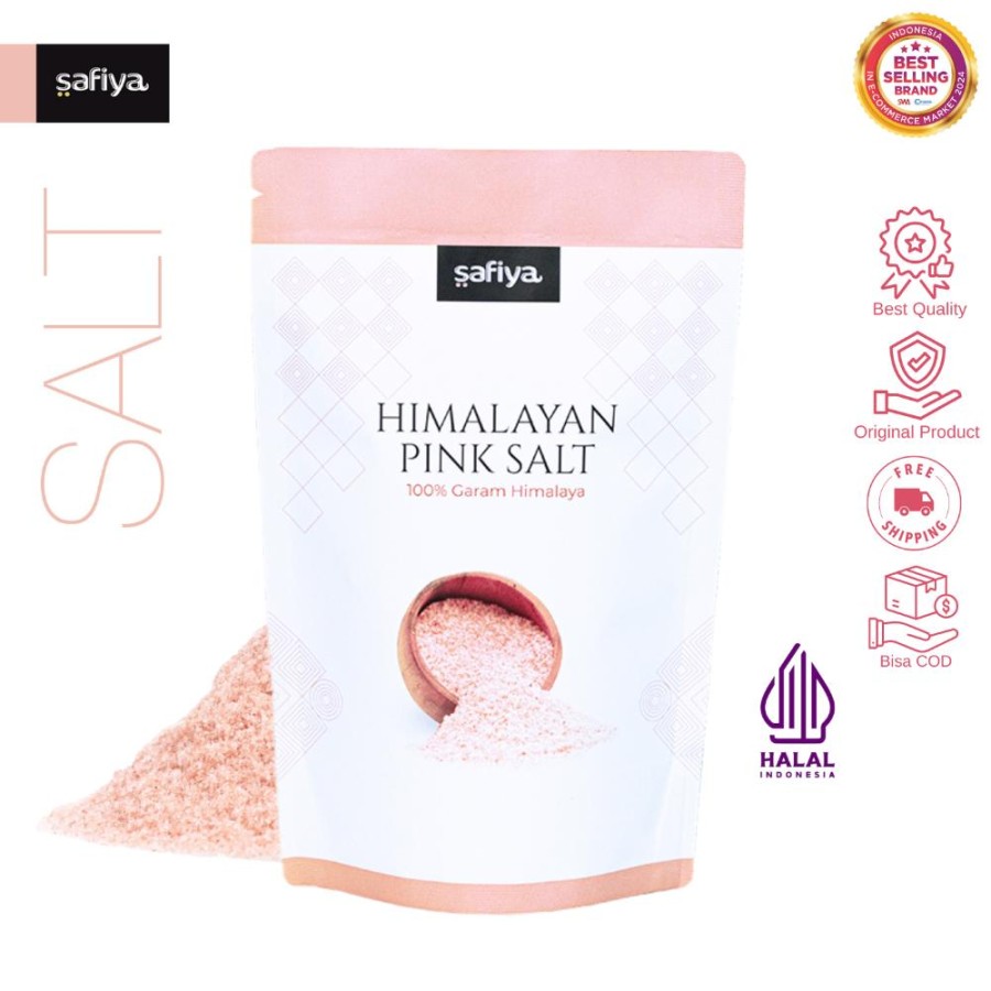 Safiya Food Indonesia Safiya Himalayan Pink Salt