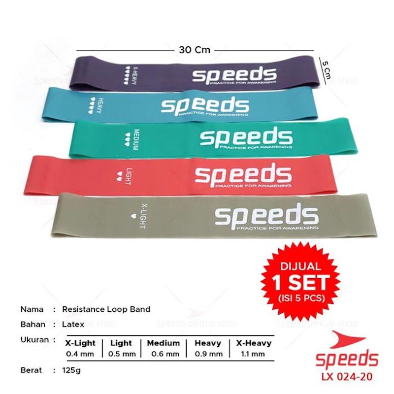 Speeds Resistance Loop Bands 4