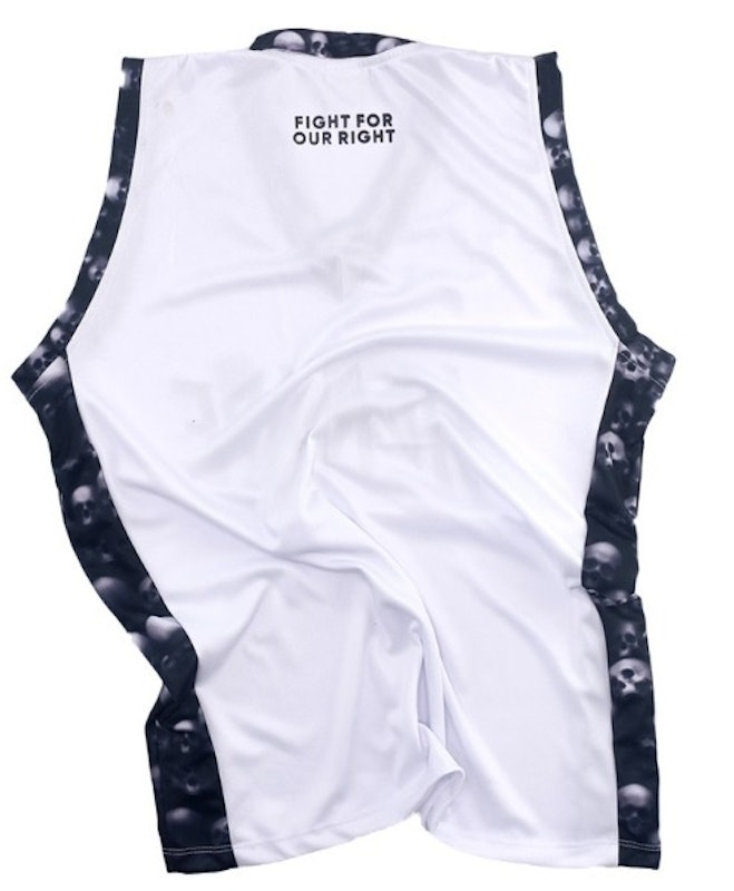 Jersey Basket White Black OURRIGHT 3