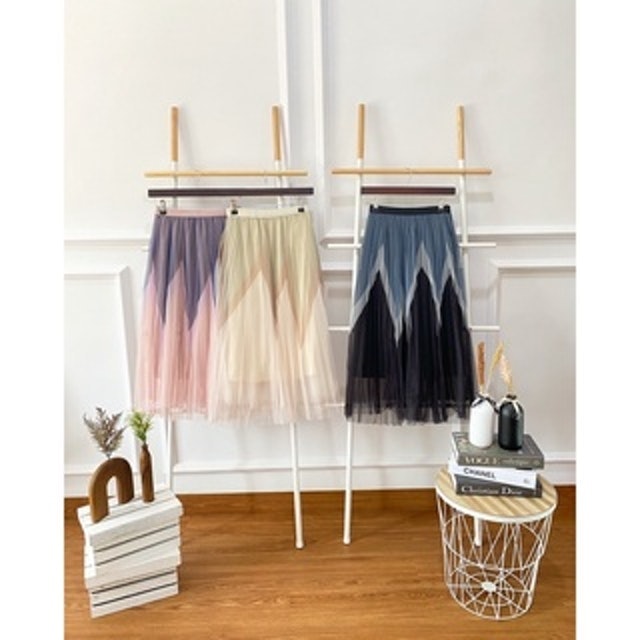 Rok Tutu Gradasi Zigzag