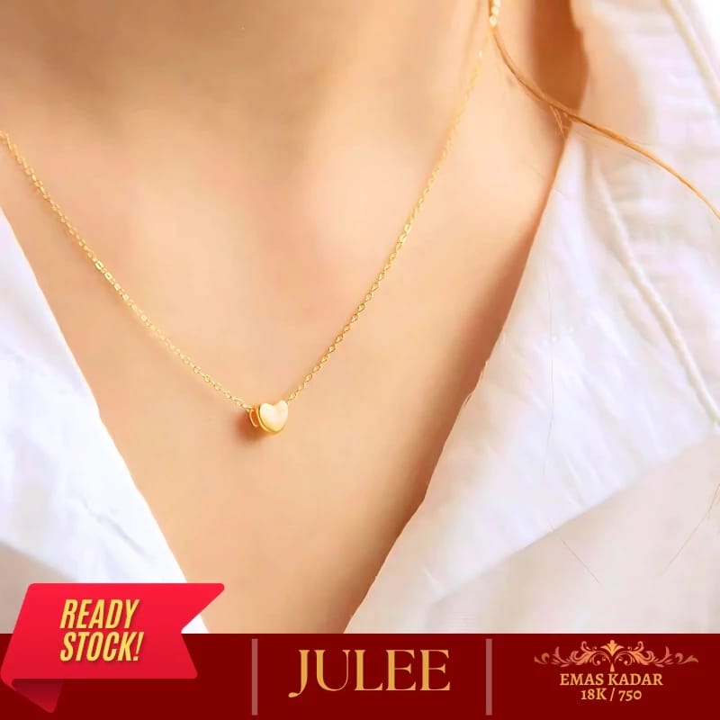  Julee Kalung Liontin Love Emas 24k D 412