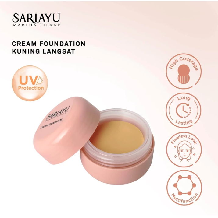 Martina Berto Sariayu Cream Foundation