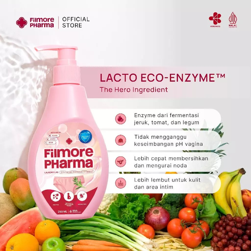 Filmore Laundry Lab Deterjen Khusus Pakaian Dalam 2