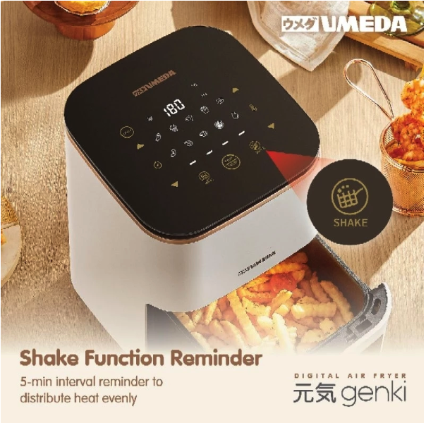 Umeda Genki Air Fryer Low Watt 10 in 1 5