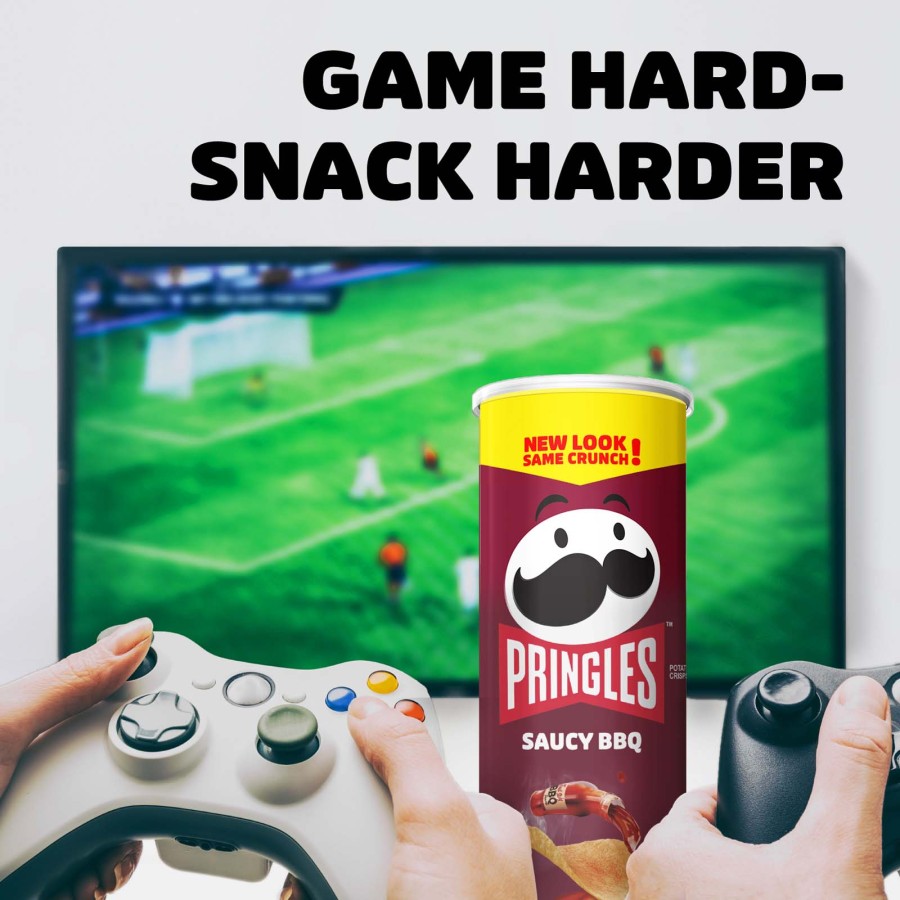 Kellogg's Pringles Saucy BBQ