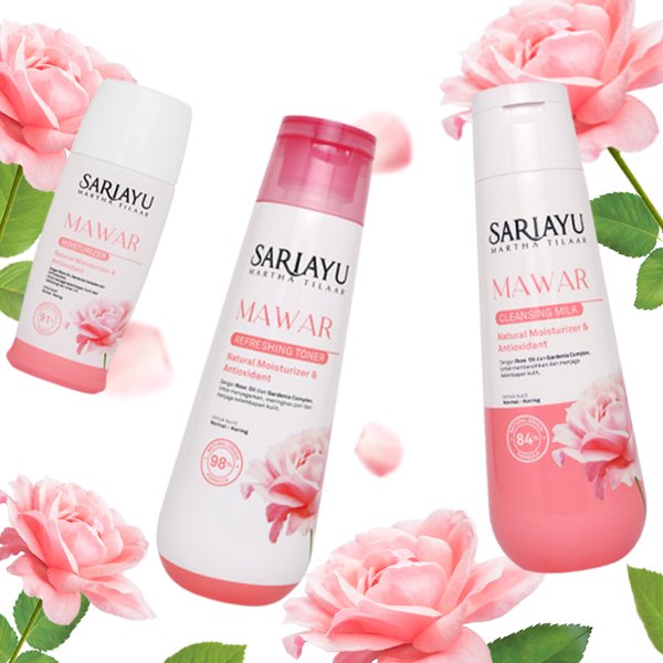 Martina Berto Sariayu Mawar Refreshing Toner