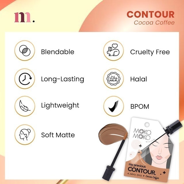 Moko Moko My Precious Contour Cocoa Coffee