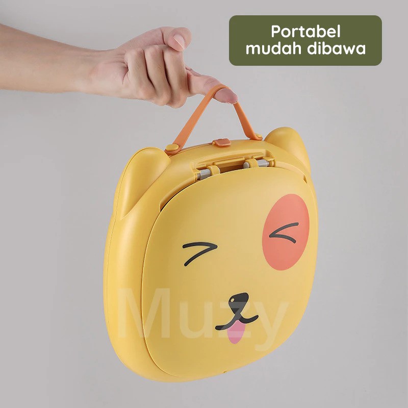  Muzy Toilet Lipat Portable Travel  HSB813