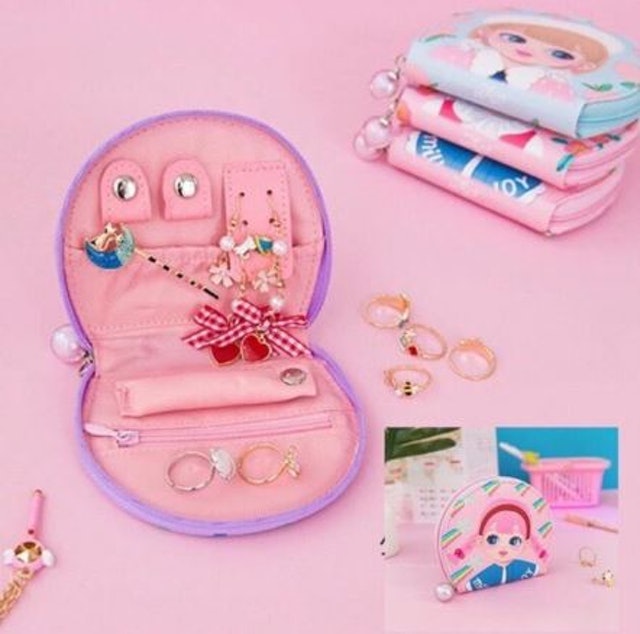 PANACHE Korean Jewelry Zipper Pouch