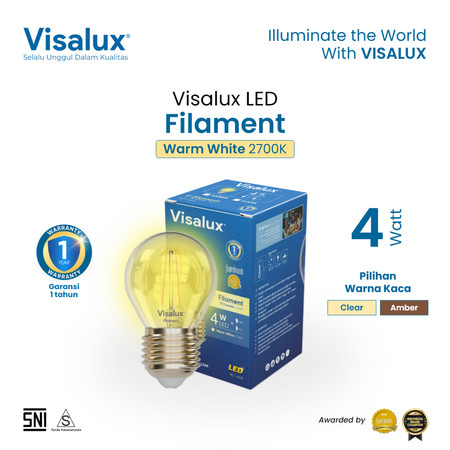 Golden Batam Raya Visalux LED Filament 4W  E27 VLF-445