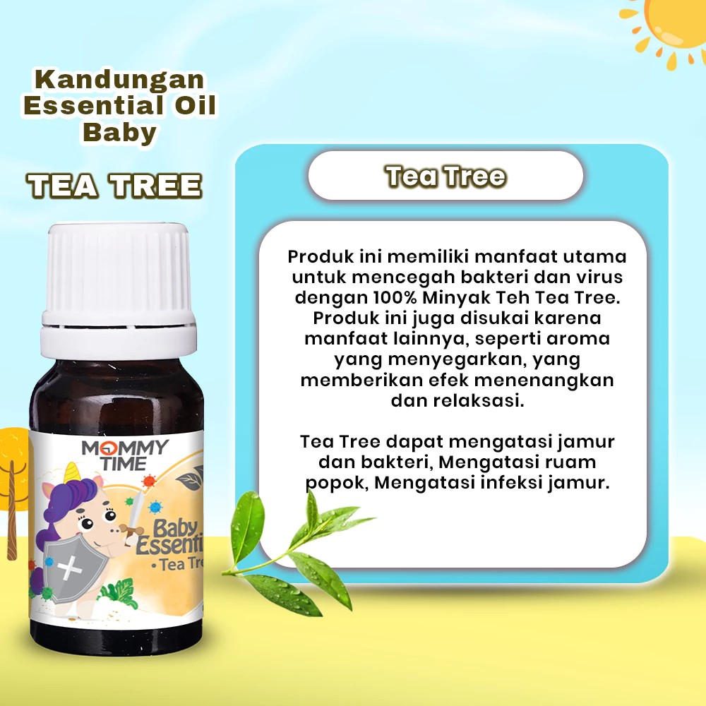 House of Phyto Mommy Time Baby Essential Oil Tea Tree