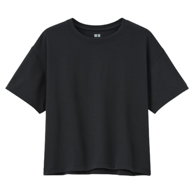 Women T-Shirt Dry-EX Crop Crew Neck 5