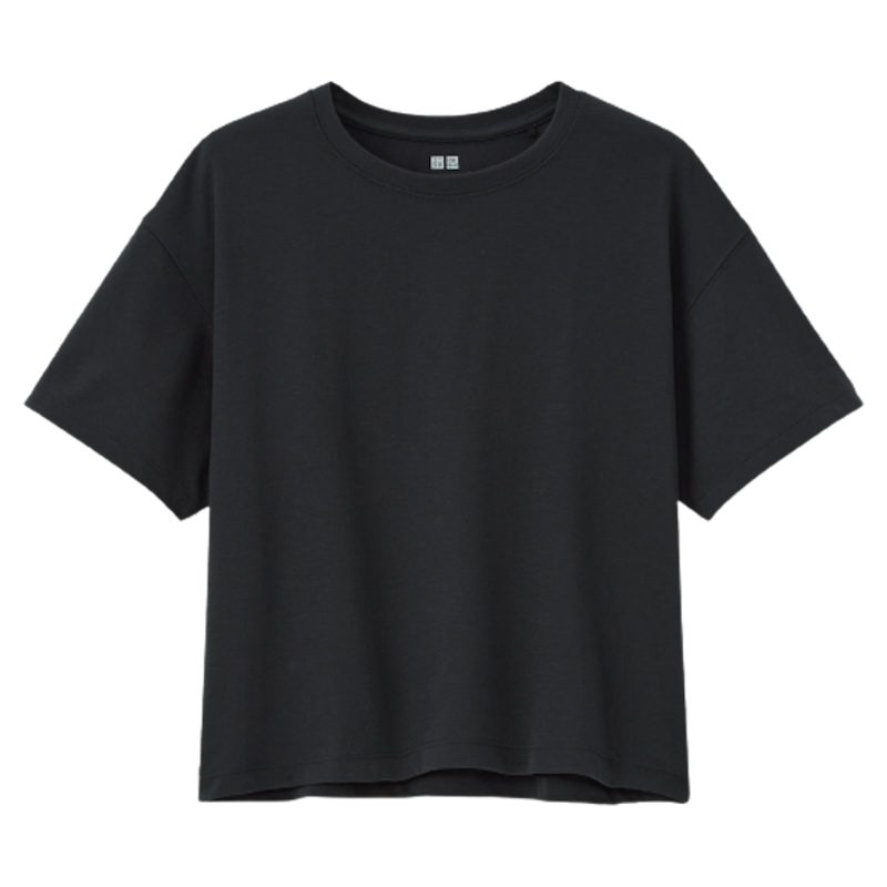 Women T-Shirt Dry-EX Crop Crew Neck 5