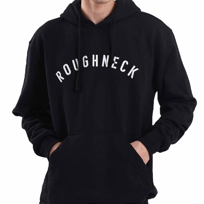 Rafindo Sahabat Utama Roughneck Black Sig White Hoodie H174